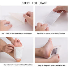 Load image into Gallery viewer, 10 Pack: Organic Herbal Cleansing Detox Foot Pads