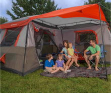Load image into Gallery viewer, 12 Person 3 Room l-Shaped Instant Cabin Tent
