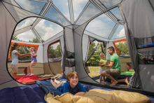 Load image into Gallery viewer, 12 Person 3 Room l-Shaped Instant Cabin Tent