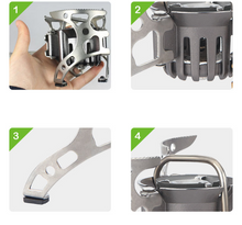 Load image into Gallery viewer, Outdoor camping gas cooker