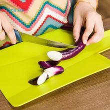 Load image into Gallery viewer, Flexible Folding Non-Slip Chopping Board