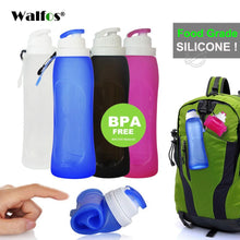 Load image into Gallery viewer, Collapsible Silicone Water Bottles