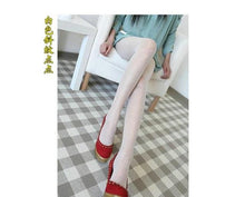 Load image into Gallery viewer, Women's Tights Classic Small Polka Dot Silk Stockings