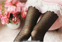 Load image into Gallery viewer, Women's Tights Classic Small Polka Dot Silk Stockings