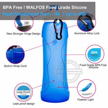 Load image into Gallery viewer, Collapsible Silicone Water Bottles