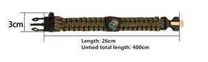 5 in 1 Camping Fire Starter Paracord