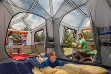 Load image into Gallery viewer, 12 Person 3 Room l-Shaped Instant Cabin Tent
