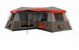 12 Person 3 Room l-Shaped Instant Cabin Tent