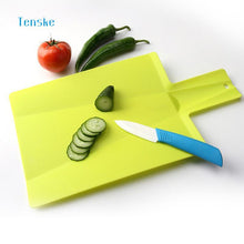 Load image into Gallery viewer, Flexible Folding Non-Slip Chopping Board
