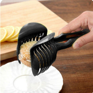 Hand-Held Tomato Slicer - Just Hold and Slice!