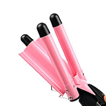 Load image into Gallery viewer, LCD Display Ceramic Triple Barrel Curling Iron [BEST SELLER]
