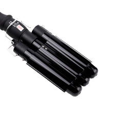 Load image into Gallery viewer, LCD Display Ceramic Triple Barrel Curling Iron [BEST SELLER]
