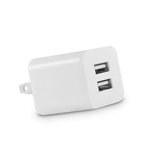 Load image into Gallery viewer, 2 Pack: Dual Port Usb Wall Charger
