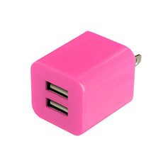 Load image into Gallery viewer, 2 Pack: Dual Port Usb Wall Charger
