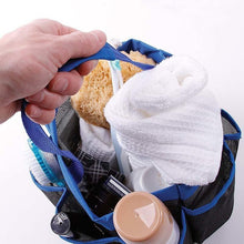 Load image into Gallery viewer, 8-Pocket Portable Quick Dry Mesh Shower Caddy
