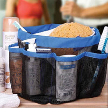 Load image into Gallery viewer, 8-Pocket Portable Quick Dry Mesh Shower Caddy
