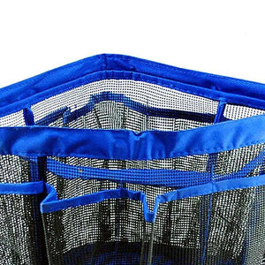 8-Pocket Portable Quick Dry Mesh Shower Caddy