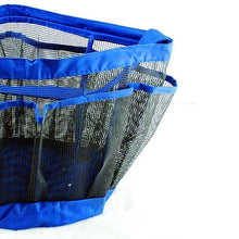 Load image into Gallery viewer, 8-Pocket Portable Quick Dry Mesh Shower Caddy
